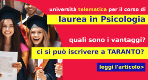 Cerchi il Corso di Laurea telematico online in Psicologia? Esiste anche a Taranto. Homines Novi è Centro di tutte le Università Telematiche in Italia