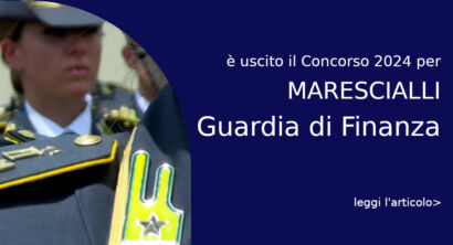 La domanda di partecipazione al Concorso Allievi Marescialli Servizio Sanitario Guardia di Finanza dovrà essere presentata entro le ore 12 del 12 Febbraio 2024