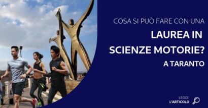 Le opportunità di lavoro con una laurea in Scienze Motorie sono davvero tante e variegate. Palestra, insegnamento a scuola, personal trainer, allenatore, ecc...