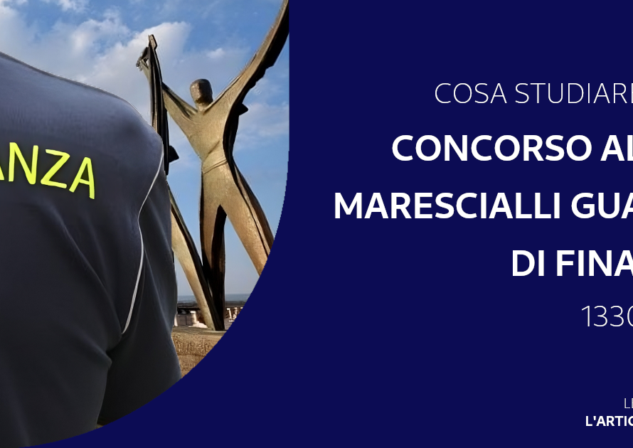 Per preparari al concorso per Allievi Marescialli Guardia di Finanza, occorre studiare diverse discipline, ma non basta. Nissolino Corsi Taranto può aiutarti.