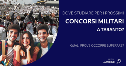 I prossimi concorsi pubblici per le Forze Armate si terranno ad aprile. Si tratta delle prove per l'ingresso alla Scuola Militare. Ma come prepararsi? Dove?