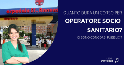 Il corso per OSS dura 1000 ore (di cui 550 di teoria e 450 di tirocinio). Solitamente quindi ha la durata di 9 mesi considerando mediamente 25 ore a settimana.