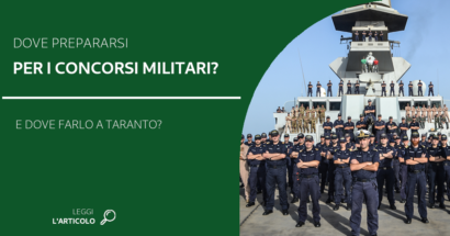 la Scuola Nissolino di Taranto è il punto di riferimento per i giovani che aspirano a una carriera nelle Forze Armate. Fornisce preparazione in tutte le fasi