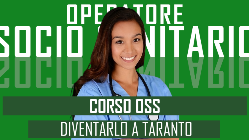 Se stai cercando un corso OSS a Taranto, Homines Novi è la scelta ideale, il corso è riconosciuto dalla Regione Puglia.