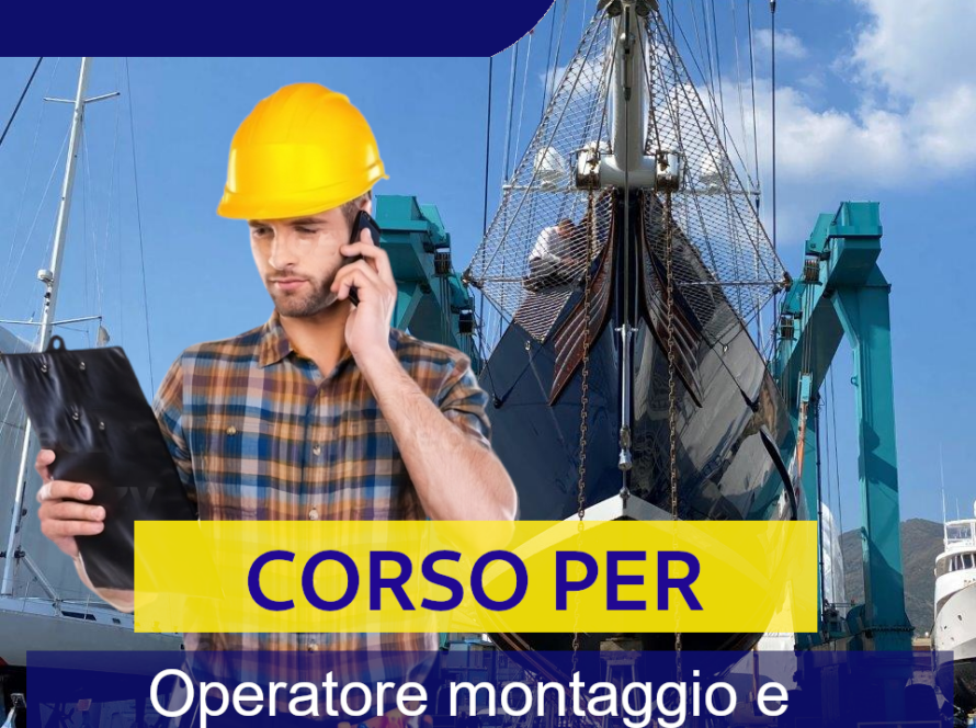 Il corso gratuito per diventare Operatore di montaggio e manutenzione di imbarcazioni da diporto offerto dall'ente di formazione Homines Novi.