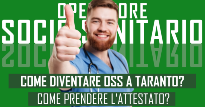 Per diventare OSS a Taranto serve l'attestato di qualifica professionale. Questo corso è regolarmente autorizzato dalla Regione Puglia.