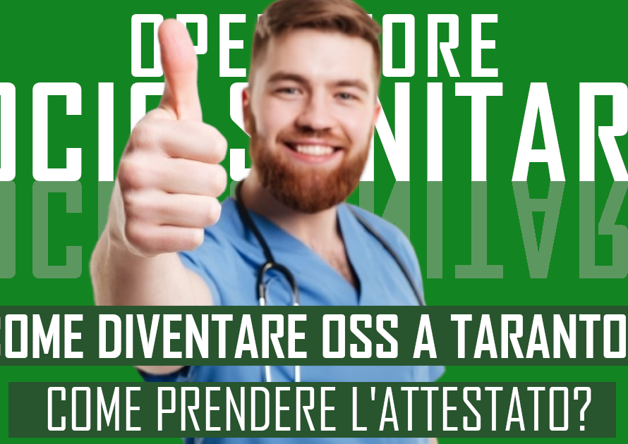 Per diventare OSS a Taranto serve l'attestato di qualifica professionale. Questo corso è regolarmente autorizzato dalla Regione Puglia.