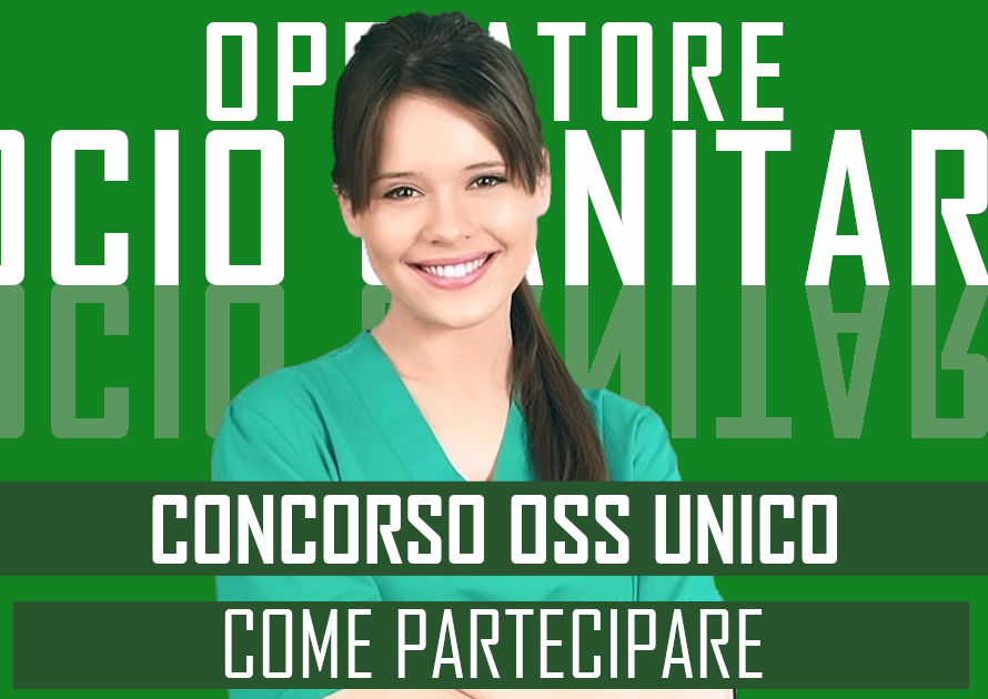 La Regione Campania ha avviato il concorso unico per OSS per titoli ed esami. Homines Novi ti offre un corso OSS a Taranto.