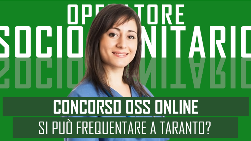 Inizia subito il tuo percorso per diventare Operatore Socio Sanitario (OSS) con Homines Novi a Taranto. Il corso è riconosciuto dalla Regione
