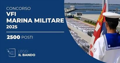 Il Concorso VFI Marina Militare 2025 mette a disposizione 2500 posti per giovani determinati a iniziare una carriera nelle forze armate.