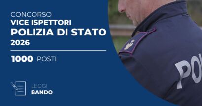Il Concorso Vice Ispettore Polizia di Stato 2026 è un’opportunità concreta per chi sogna una carriera stabile nelle forze dell’ordine.