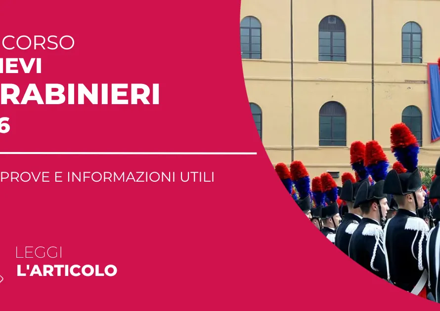 Il Concorso Carabinieri 2026 è finalmente ufficiale, e tutti gli aspiranti devono organizzarsi al meglio per superare le prove.