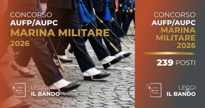 Vincere il Concorso 239 AUFP/AUPC Marina Militare 2026 rappresenta l'obiettivo professionale più ambizioso per i giovani talenti della Puglia