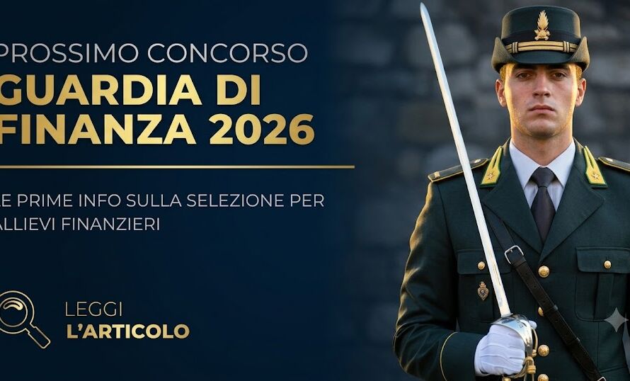 Il tuo sogno più grande è vincere il Prossimo Concorso Guardia di Finanza 2026 per Allievi Finanzieri per indossare finalmente la divisa?