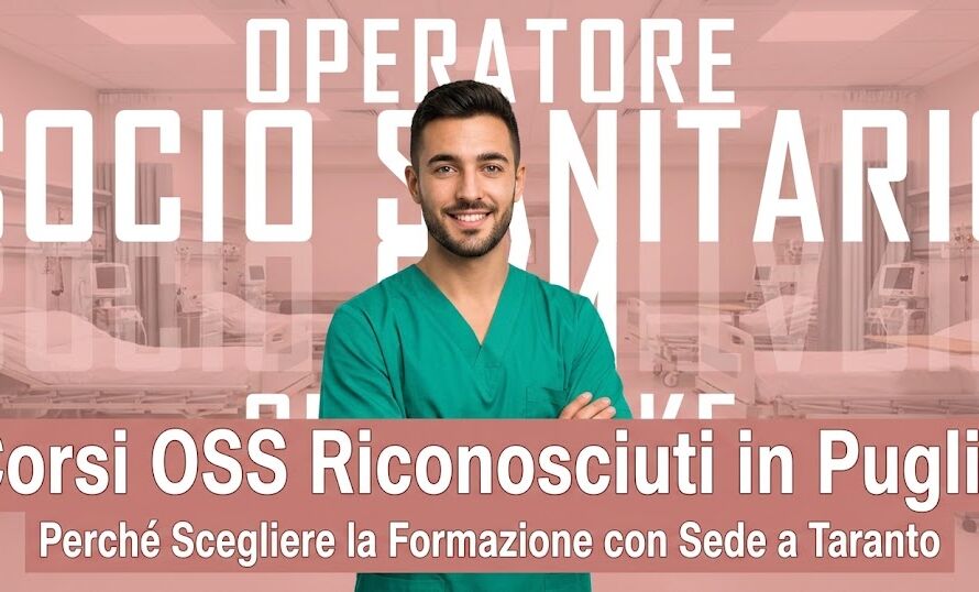 Scegliere di frequentare un corso OSS Taranto presso un ente accreditato è il primo passo fondamentale per costruire un futuro lavorativo
