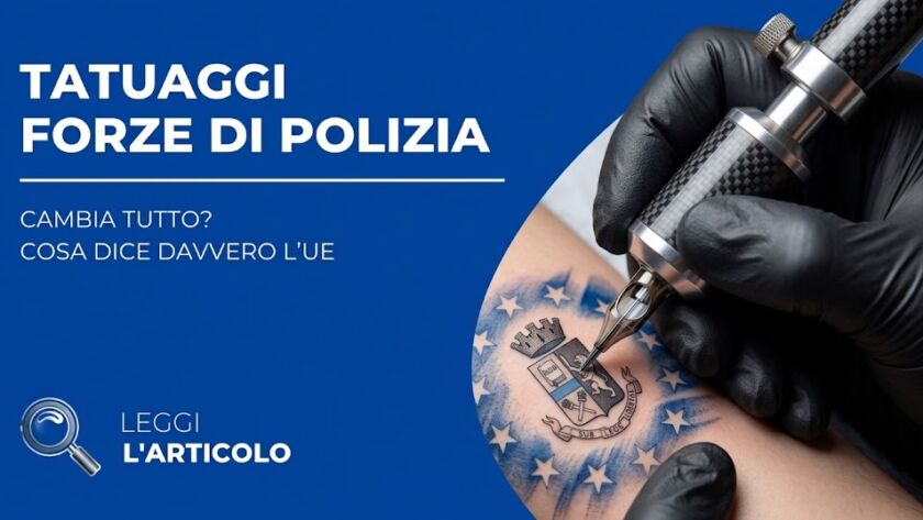 Il tema che riguarda il rapporto tra i tatuaggi e le selezioni pubbliche genera da sempre una serie di dubbi tra tutti i candidati pugliesi