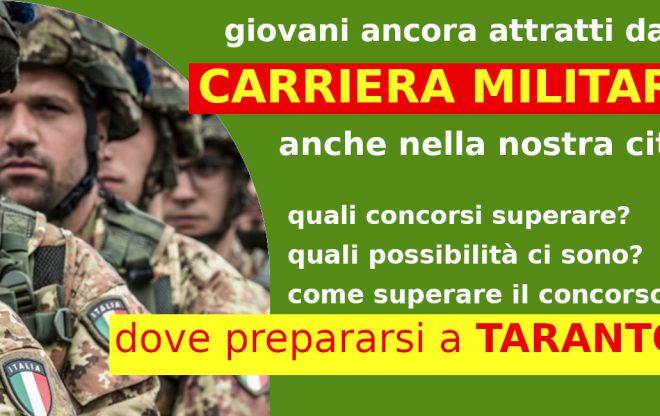 Unisciti alle Forze Armate italiane con Nissolino Corsi di Taranto. Preparazione professionale per il concorso di ammissione e una carriera di prestigio.